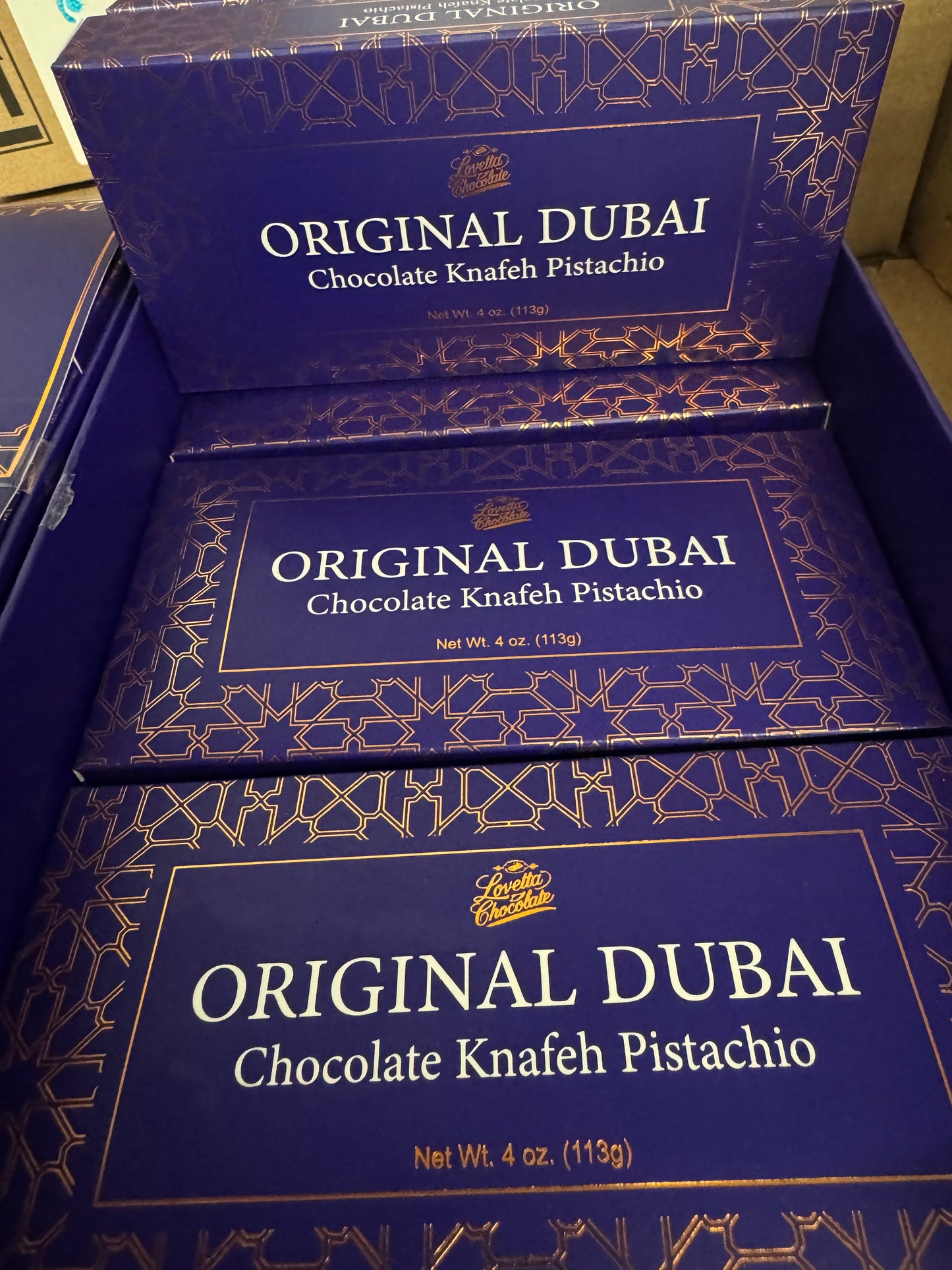 Original Dubai Chocolate Knafeh Pistacho Bar
