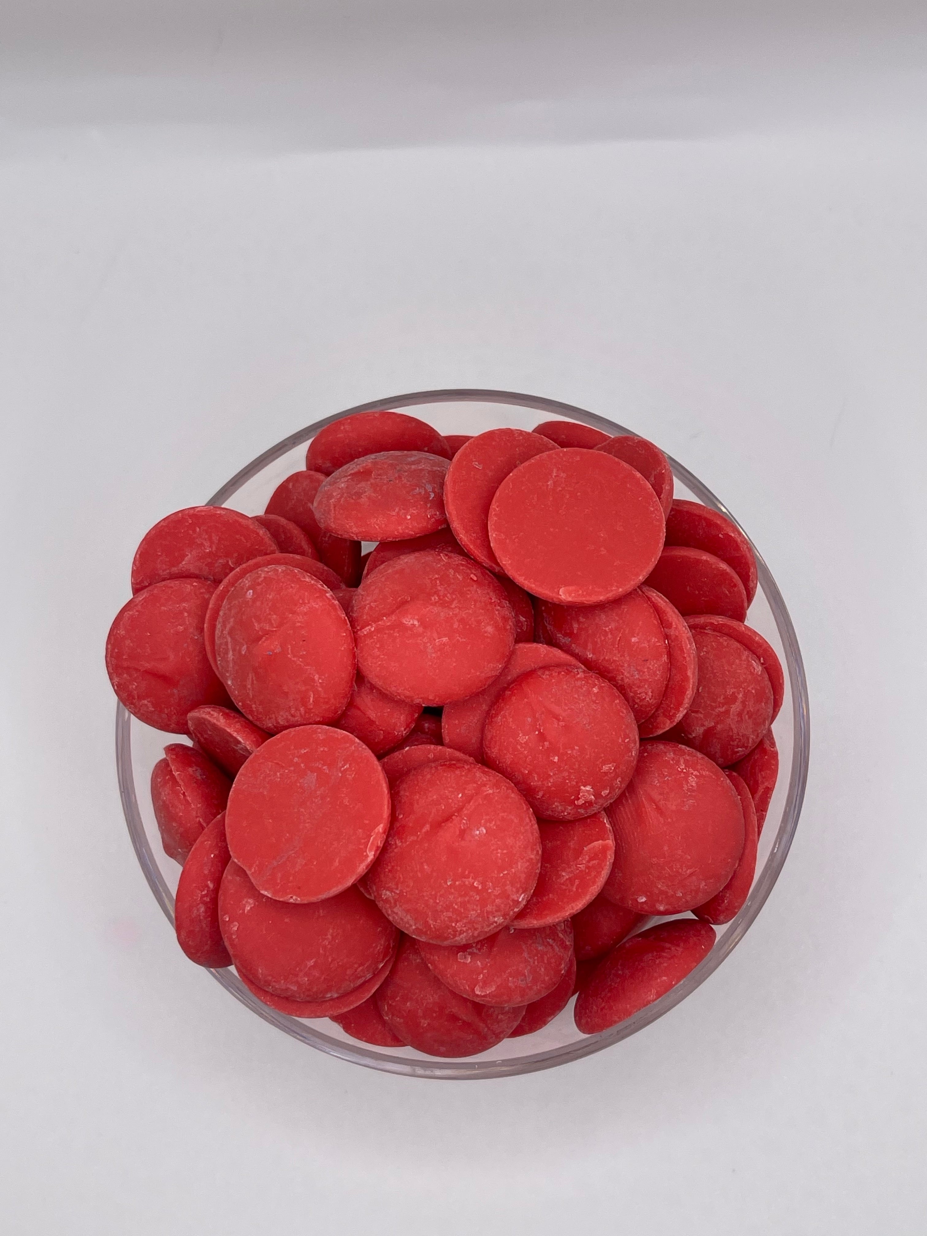 Red Candy Melts 1 LB Bright Red Melting Chocolate Wafers for