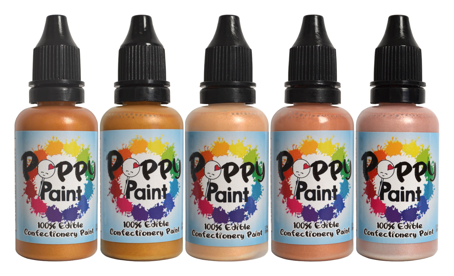 Gold Set (5 Piece) Poppy Paint