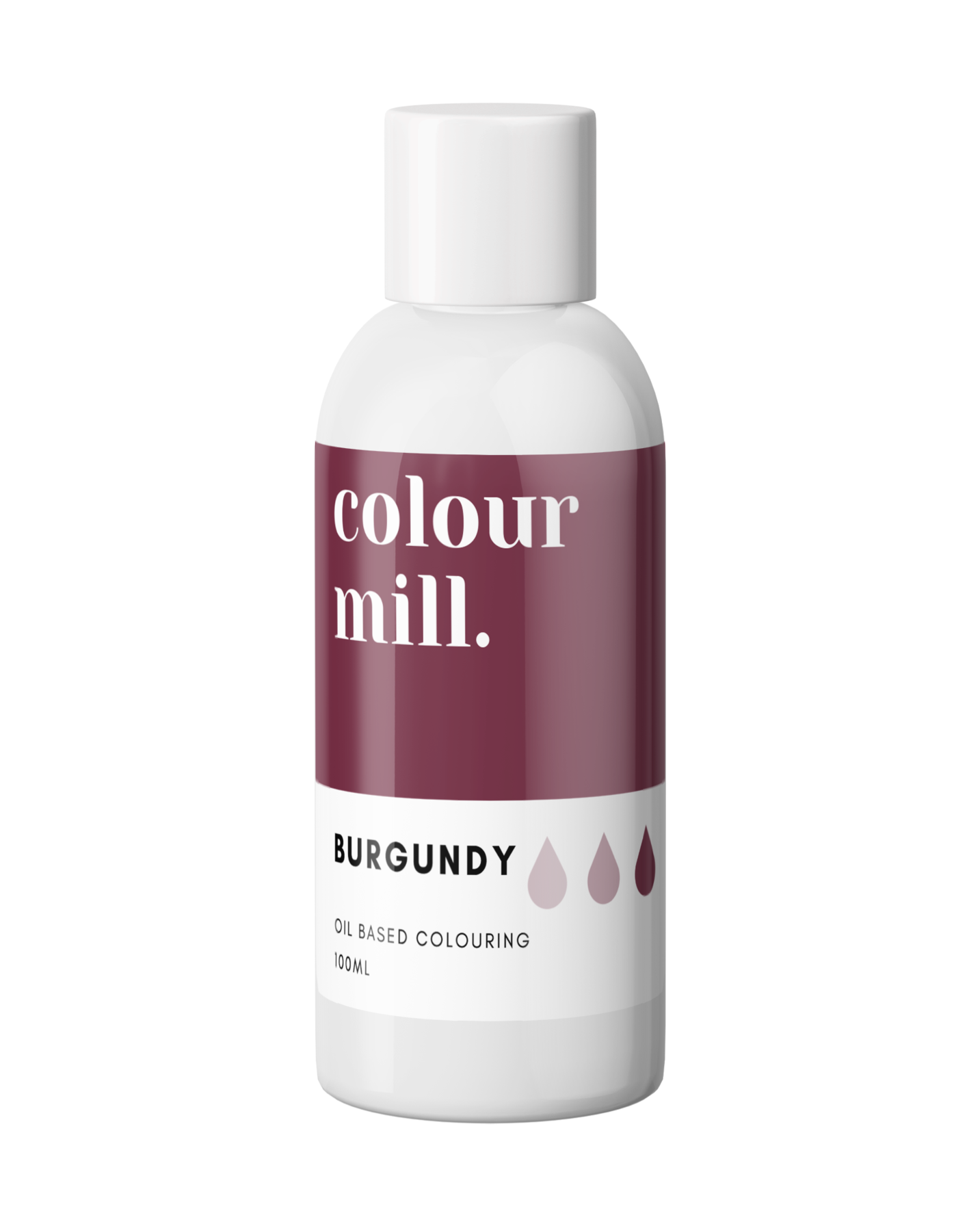 Oil Based Colouring 100ml Burgundy