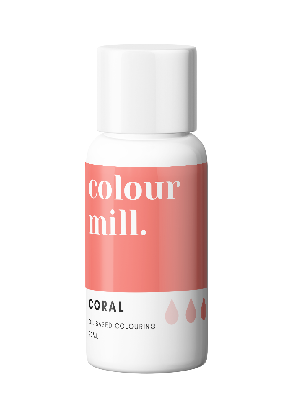 Oil Based Colouring 20ml Coral