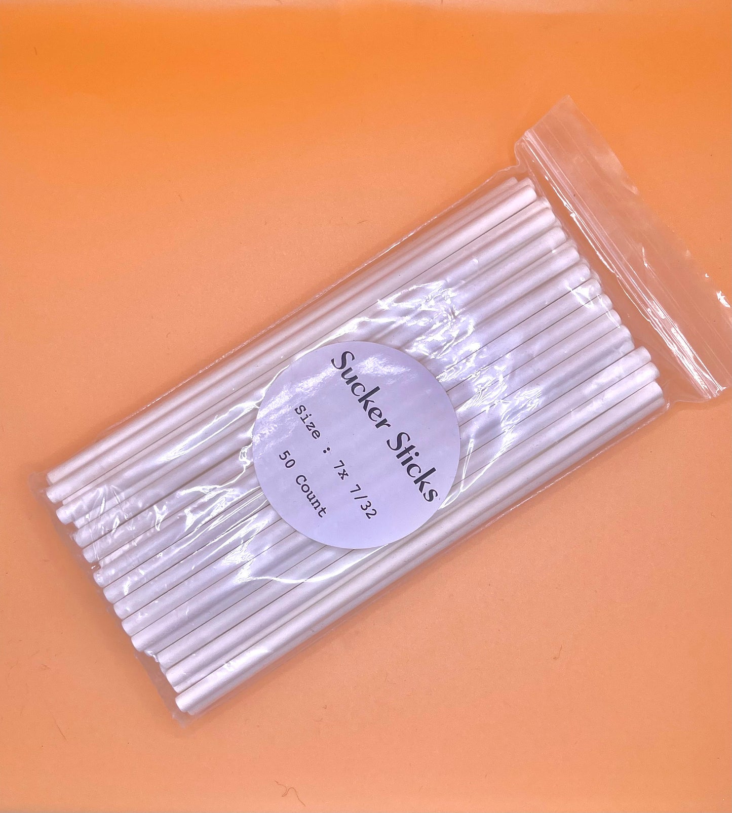 Sucker Sticks 7x7/32 Bag of 50