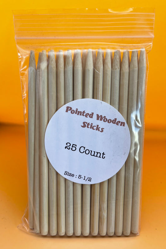 Pointed Wooden Sticks