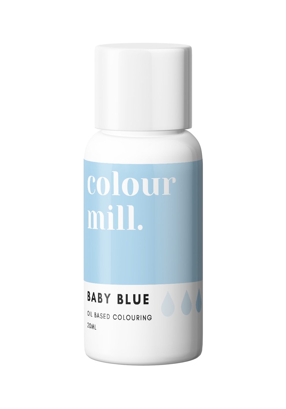 Oil Based Colouring 20ml Baby Blue