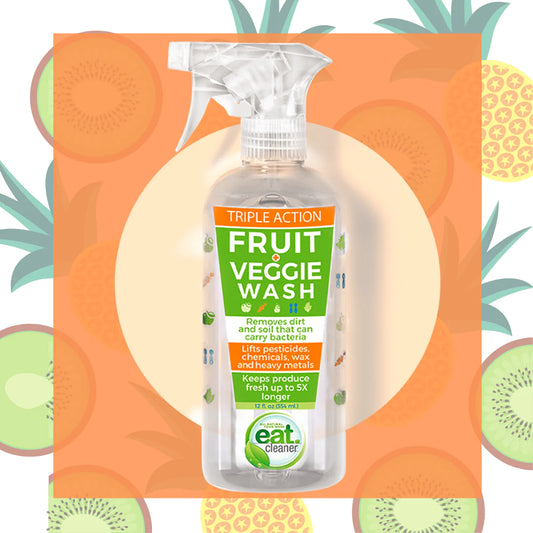 Eat Cleaner: Fruit and Veggie Wash 12 oz.