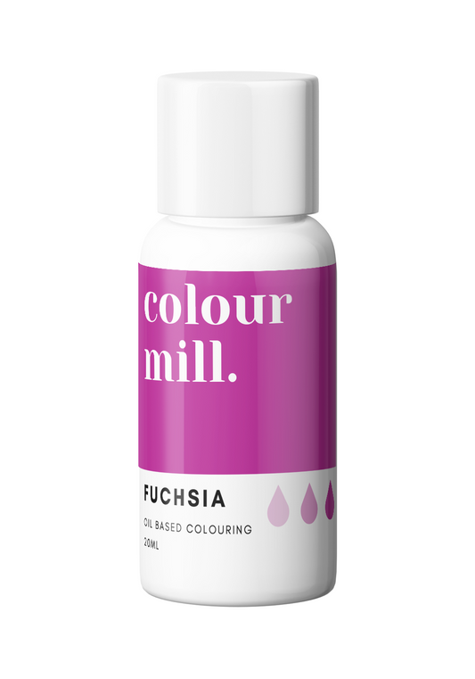 Oil Based Colouring 20ml Fuchsia