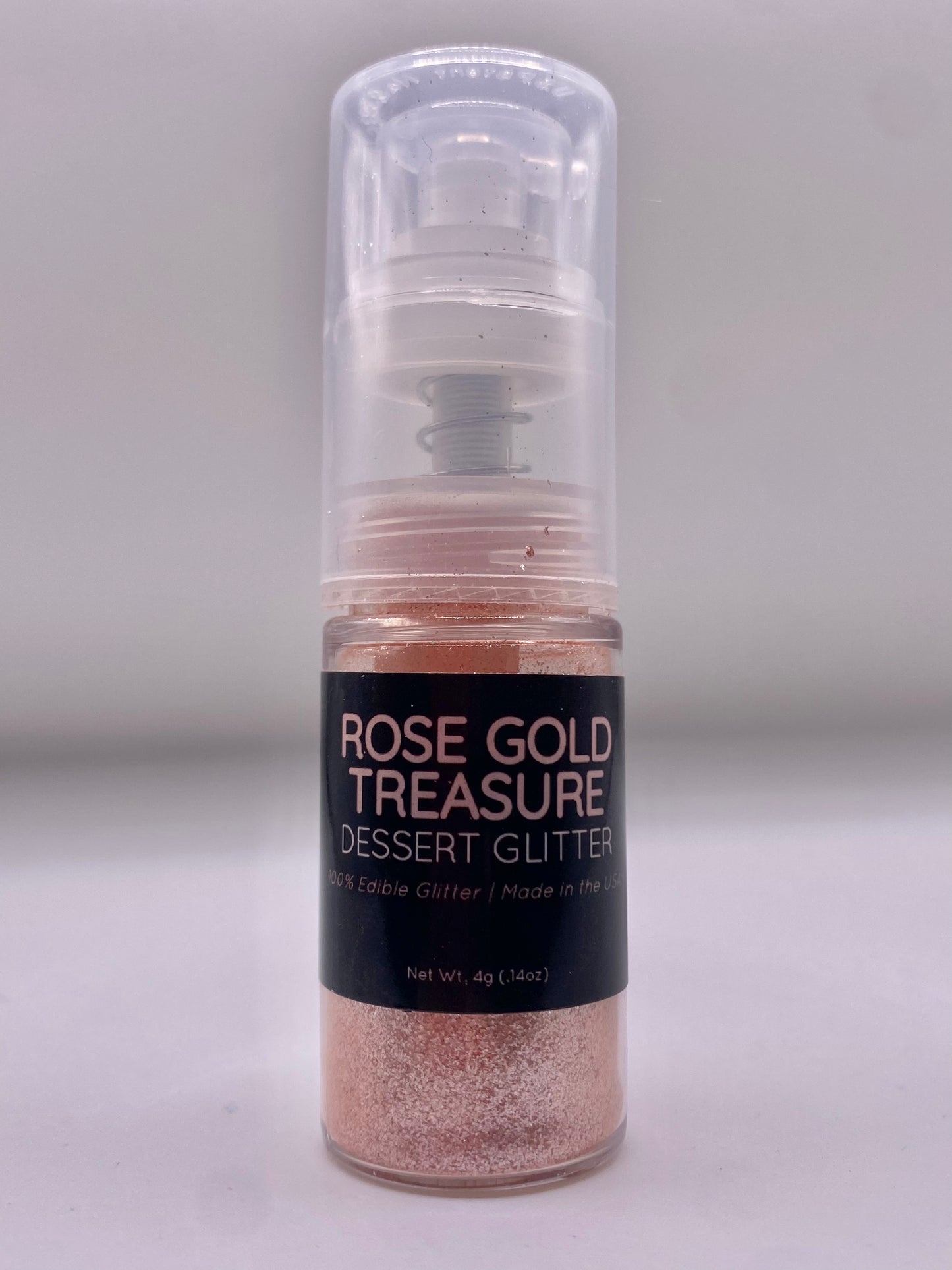 Rose Gold Edible Glitter 4g