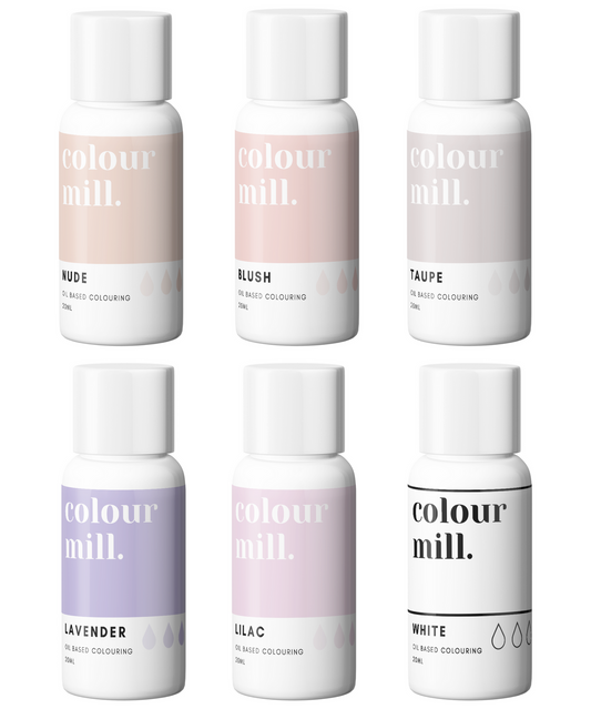 Oil Based Colouring 20ml  Nude set