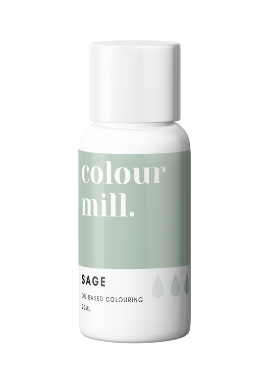 Oil Based Colouring 20ml Sage
