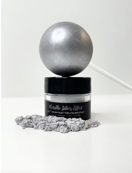 Metallic Silver Effect