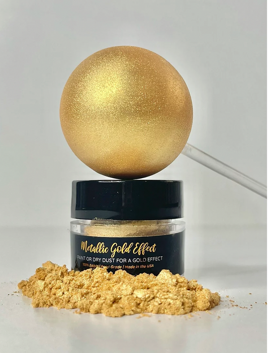 Metallic Gold Effect