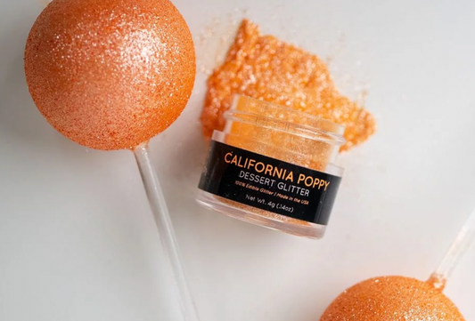 California Poppy Dessert Glitter