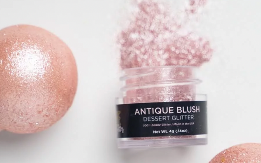 Antique Blush Dessert Glitter