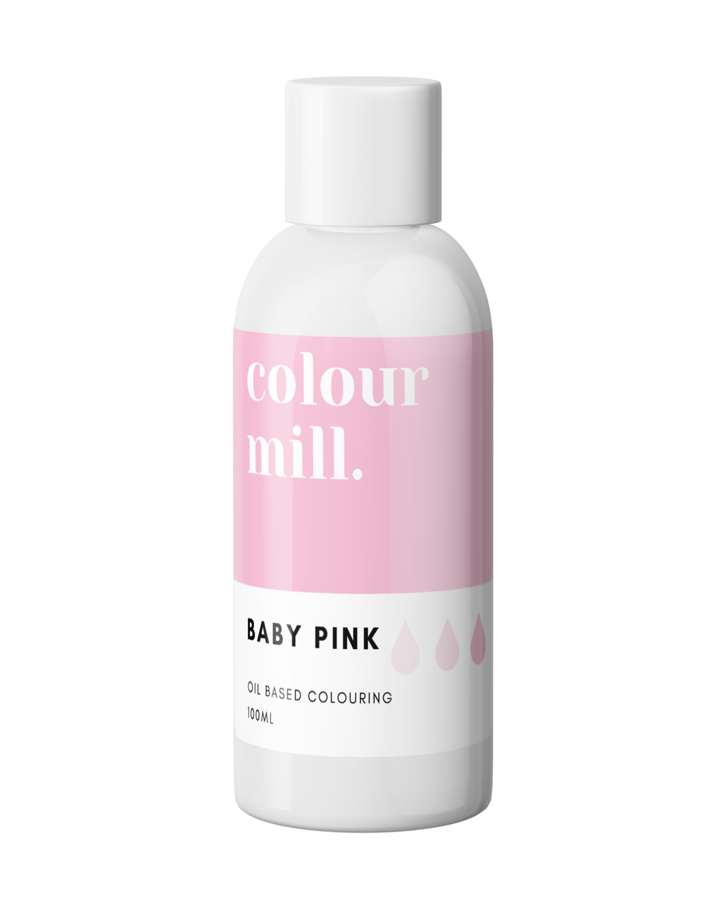 Oil Based Colouring 100ml Baby Pink