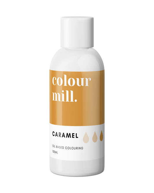 Oil Based Colouring 100ml Caramel