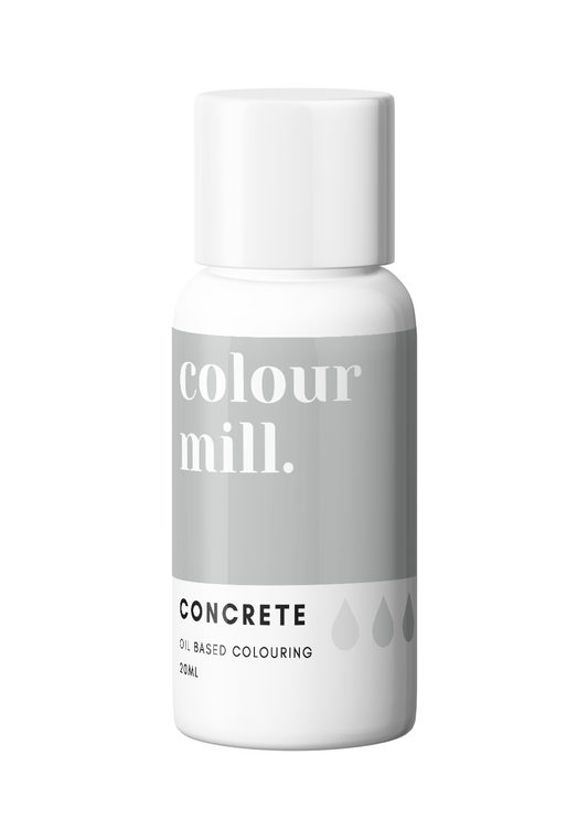 Oil Based Colouring 20ml Concrete