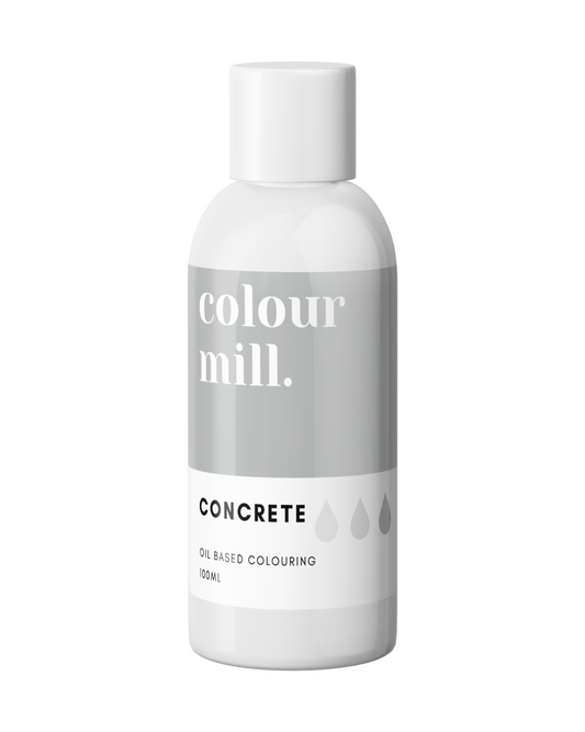 Oil Based Colouring 100ml Concrete