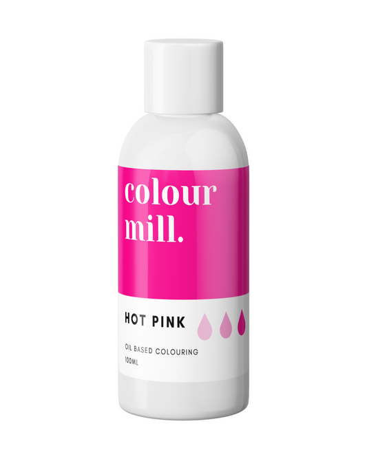Oil Based Colouring 100ml Hot Pink