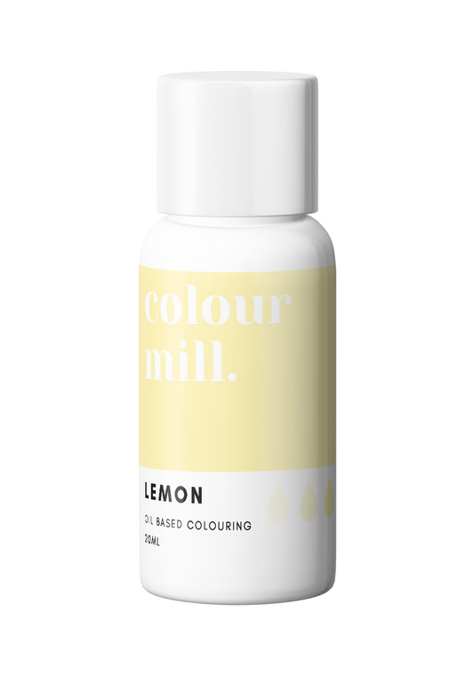 Oil Based Colouring 20ml Lemon