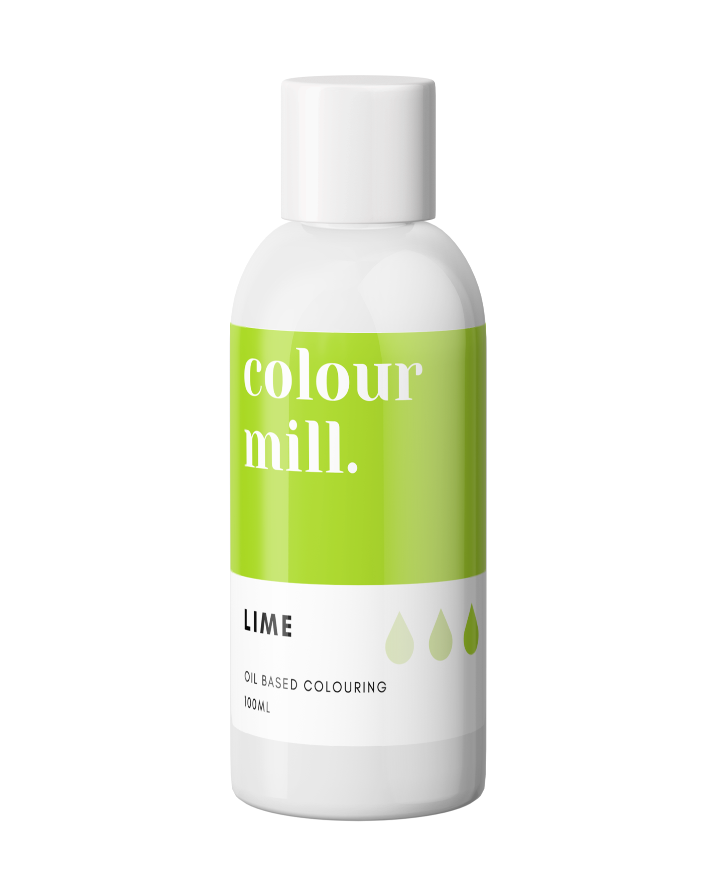 Oil Based Colouring 100ml Lime