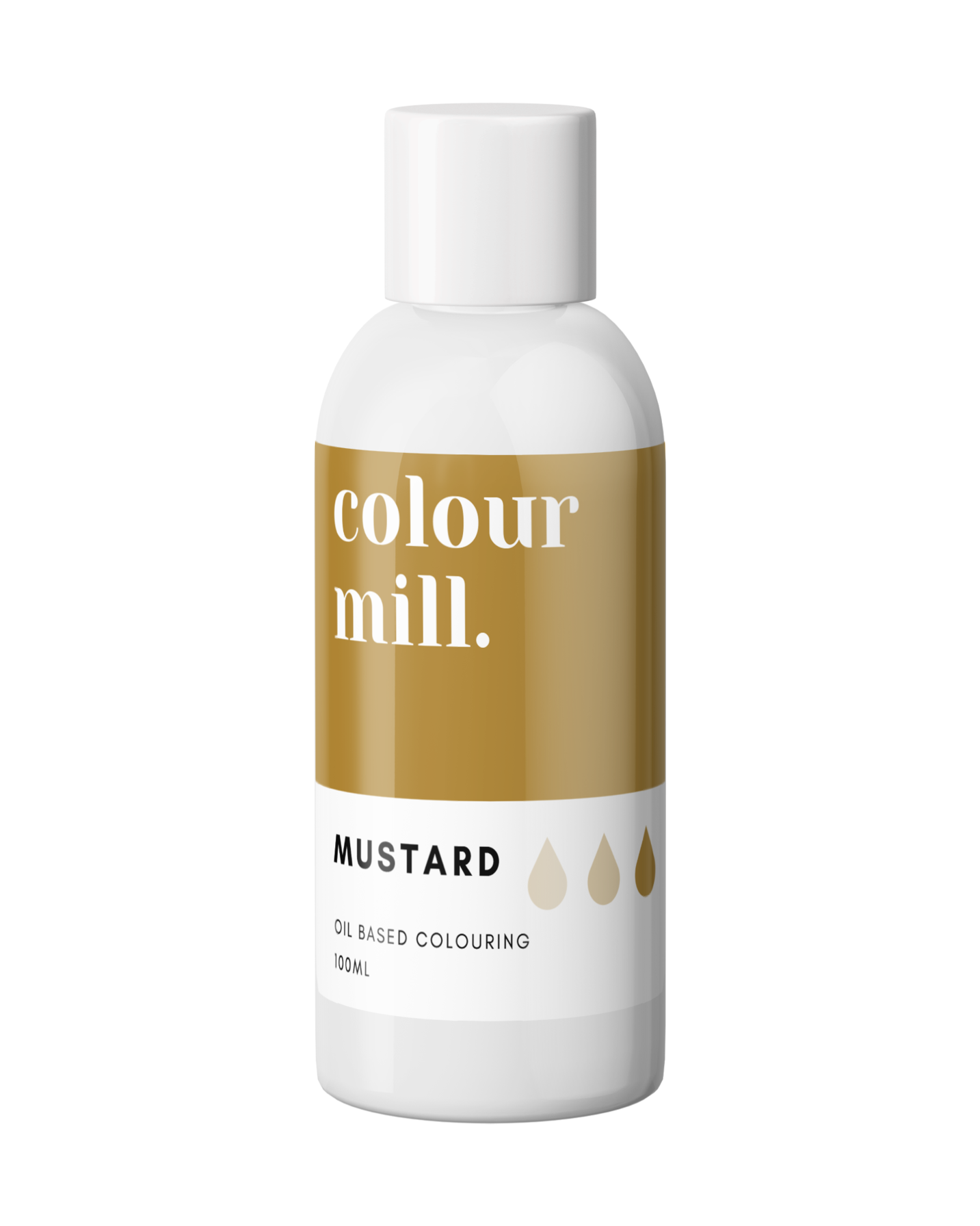 Oil Based Colouring 100ml Mustard