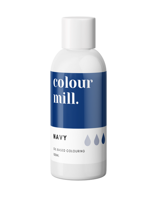 Oil Based Colouring 100ml Navy