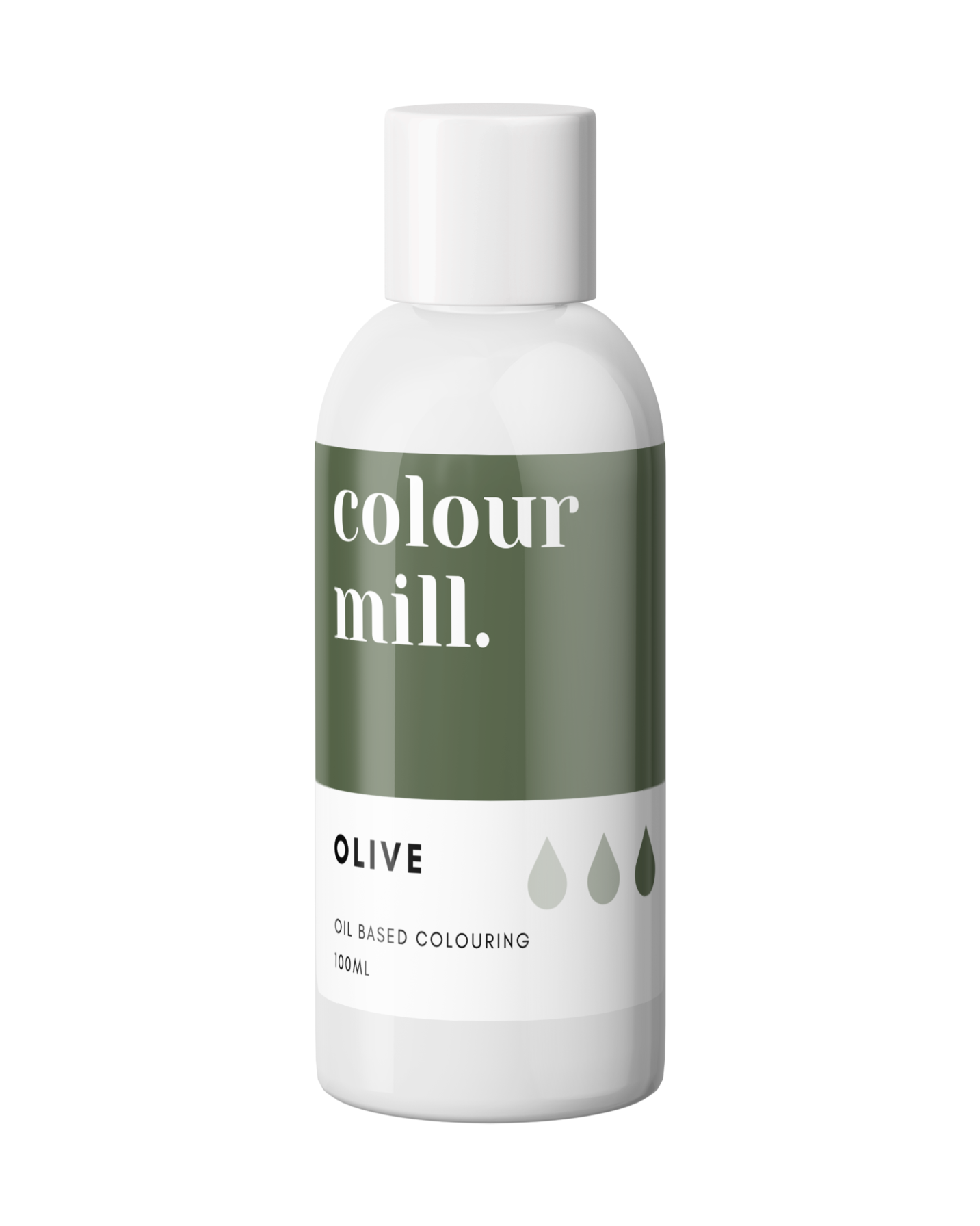 Oil Based Colouring 100ml Olive