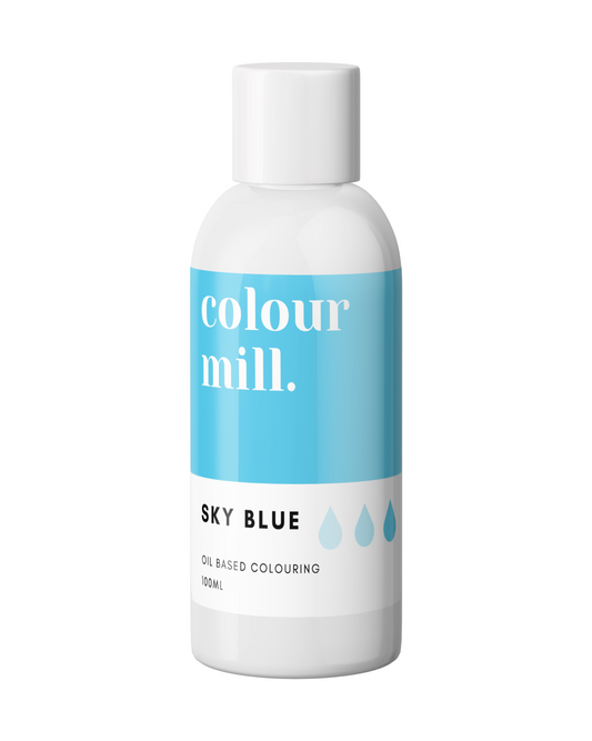 Oil Based Colouring 100ml Sky Blue